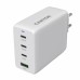 Зарядное устройство Canyon CU100ACC GaN 100W 3xPD 1xQC EU White (CNS-CUW100ACC)