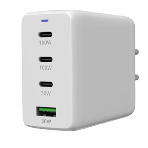 Зарядное устройство Canyon CU100ACC GaN 100W 3xPD 1xQC EU White (CNS-CUW100ACC)