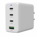 Зарядное устройство Canyon CU100ACC GaN 100W 3xPD 1xQC EU White (CNS-CUW100ACC)