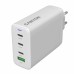 Зарядное устройство Canyon CU140ACC GaN 150W 3xPD 1xQC EU White (CNS-CUW140ACC)