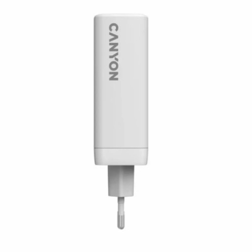 Зарядное устройство Canyon CU140ACC GaN 150W 3xPD 1xQC EU White (CNS-CUW140ACC)