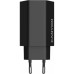 Зарядное устройство Canyon HEXAGON 65 GaN 65W 2xPD 1xQC EU Black (CND-CHAHEX65B)