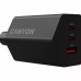 Зарядное устройство Canyon HEXAGON 65 GaN 65W 2xPD 1xQC EU Black (CND-CHAHEX65B)