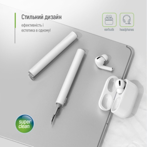 Универсальный чистящий набор ColorWay Cleaning Pen, for Earphones, 3 in 1 (CW-1131)