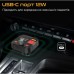 FM модулятор Promate PowerTune 30w USB-A OTG/USB-A QC3.0/USB-C BLACK (powertune-30w.black)