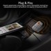 FM модулятор Promate SmarTune 2+ BLUETOOTH 5.0 USB QC 3.0 AUX/SD/USB BLACK (smartune-2+.black)