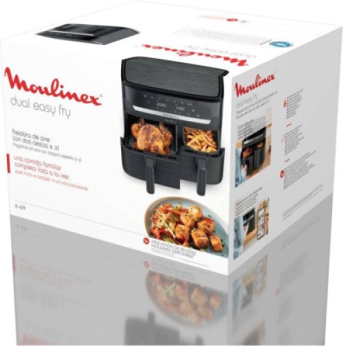 Мультипечь Moulinex Dual Easy Fry (EZ901H20)