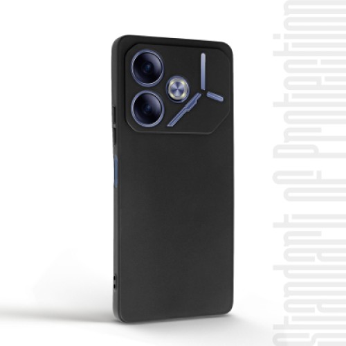Чехол для мобильного телефона Armorstandart Matte Slim Fit Tecno Pova 6 (LI7) Camera cover Black (ARM78190)