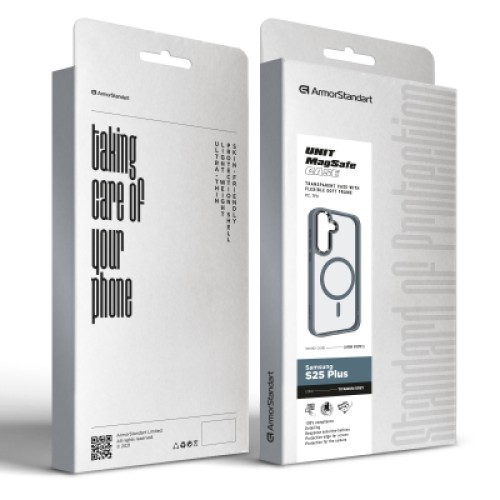 Чехол для мобильного телефона Armorstandart Unit MagSafe Samsung S25 Plus Titanium Grey (ARM83091)