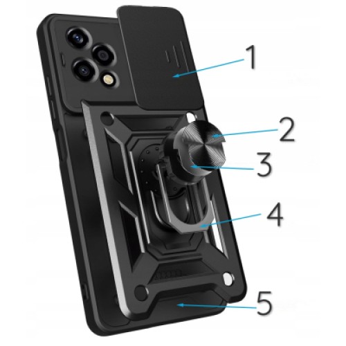 Чехол для мобильного телефона BeCover Military Honor 200 Lite Black (713044)