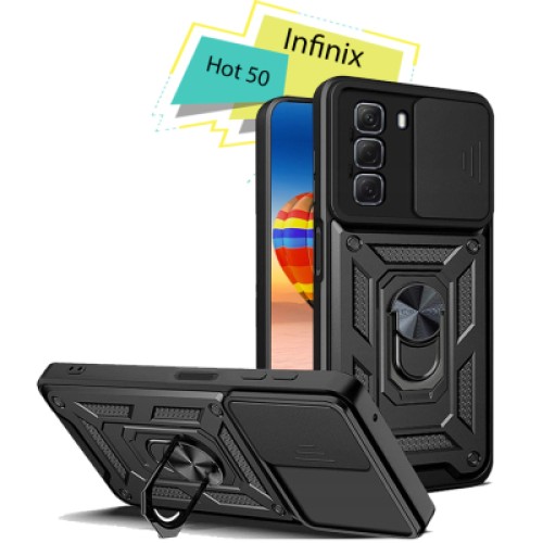 Чехол для мобильного телефона BeCover Military Infinix Hot 50 (X6720) Black (713046)