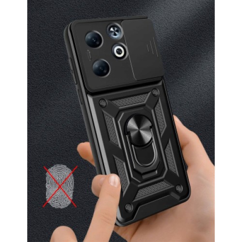 Чехол для мобильного телефона BeCover Military Infinix Smart 9 (X6532) Black (713049)
