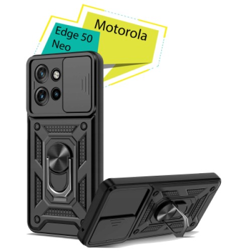 Чехол для мобильного телефона BeCover Military Motorola Edge 50 Neo Black (713051)