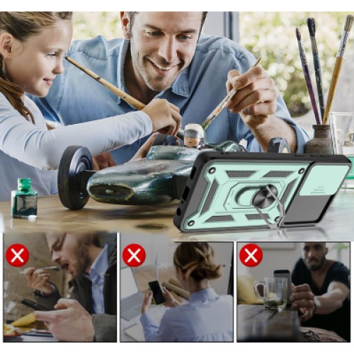 Чехол для мобильного телефона BeCover Military Motorola Moto G04/G04s Dark Green (713064)