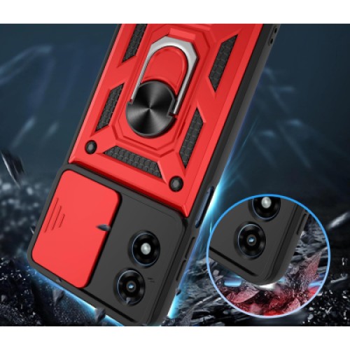 Чехол для мобильного телефона BeCover Military Motorola Moto G04/G04s Red (713065)