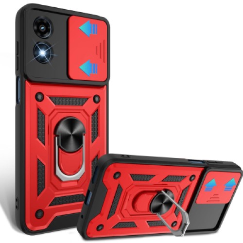 Чехол для мобильного телефона BeCover Military Motorola Moto G04/G04s Red (713065)