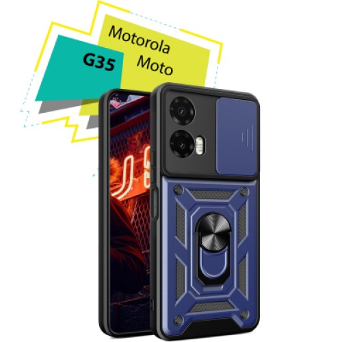 Чехол для мобильного телефона BeCover Military Motorola Moto G35 Blue (713090)