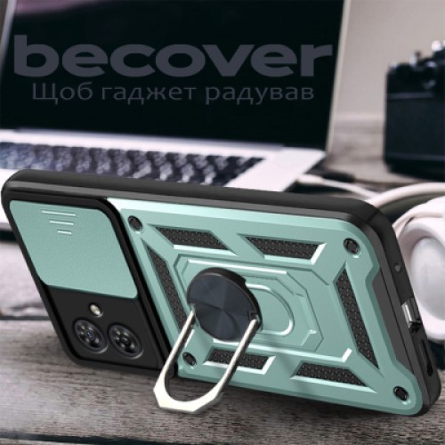 Чехол для мобильного телефона BeCover Military Motorola Moto G55 Dark Green (713058)