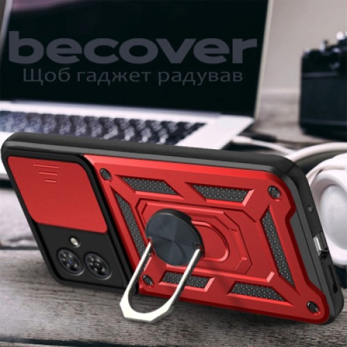 Чехол для мобильного телефона BeCover Military Motorola Moto G55 Red (713059)