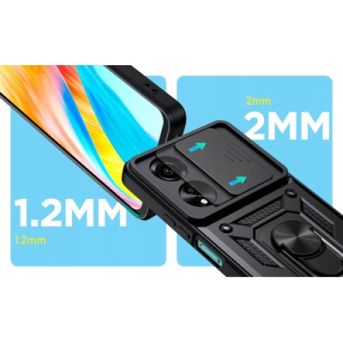 Чехол для мобильного телефона BeCover Military Oppo A60 Black (713078)