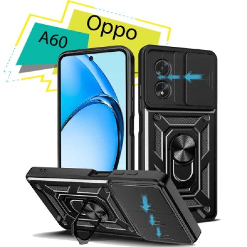 Чехол для мобильного телефона BeCover Military Oppo A60 Black (713078)