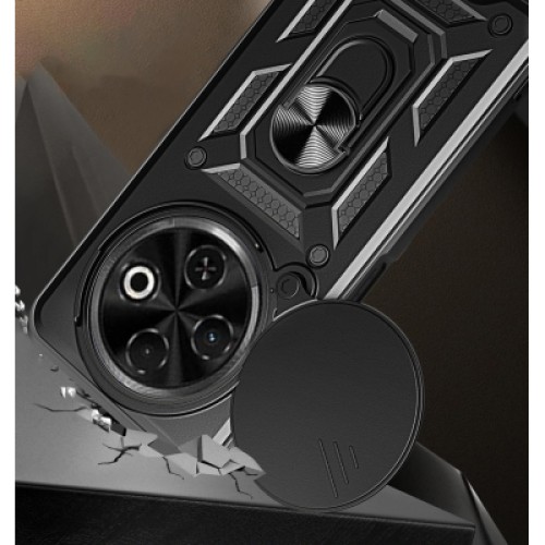 Чехол для мобильного телефона BeCover Military Tecno Spark 30C 4G Black (713074)