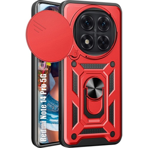 Чехол для мобильного телефона BeCover Military Xiaomi Redmi Note 14 Pro 5G Red (713096)