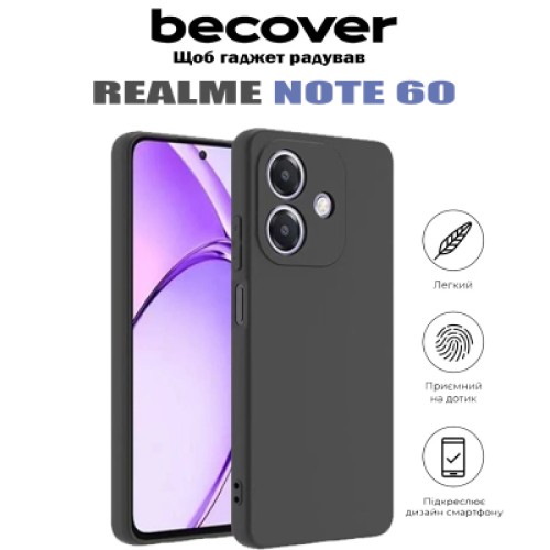 Чехол для мобильного телефона BeCover Realme Note 60 Black (713013)