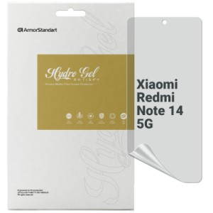 Плівка захисна Armorstandart Anti-spy Xiaomi Redmi Note 14 5G (ARM79668)