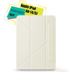 Чехол для планшета BeCover Ultra Slim Origami Magnetic Apple iPad Air (4/5) 2020/2022 10.9" Beige (712953)