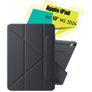 Чохол до планшета BeCover Ultra Slim Origami Magnetic Apple iPad Air 13" M2/M3 (2024/2025) Black (712966)