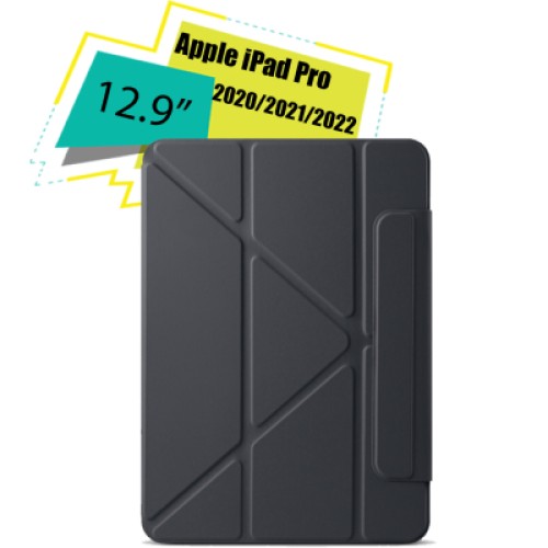 Чехол для планшета BeCover Ultra Slim Origami Magnetic Apple iPad Pro 12.9 2020/2021/2022 Black (712965)