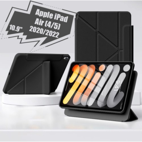 Чехол для планшета BeCover Ultra Slim Origami Flex Apple iPad Air (4/5) 2020/2022 10.9" Black (712973)