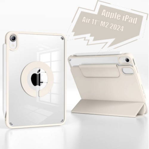 Чехол для планшета BeCover Ultra Slim Origami Flex Apple iPad Air 11" M2/M3 (2024/2025) Beige (712976)