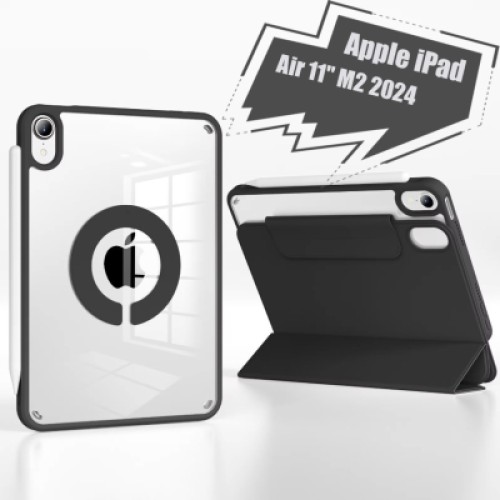Чехол для планшета BeCover Ultra Slim Origami Flex Apple iPad Air 11" M2/M3 (2024/2025) Black (712975)
