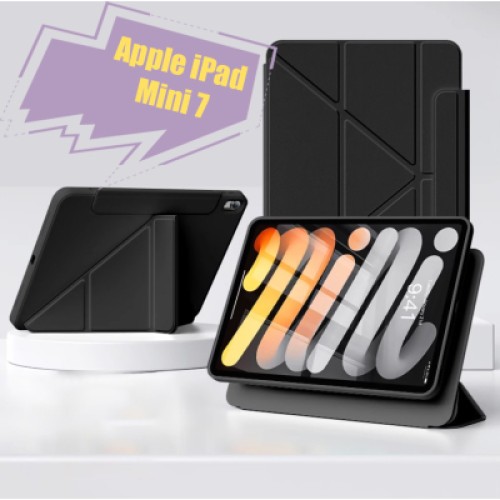 Чехол для планшета BeCover Ultra Slim Origami Flex Apple iPad Mini 7 2024 Black (712969)