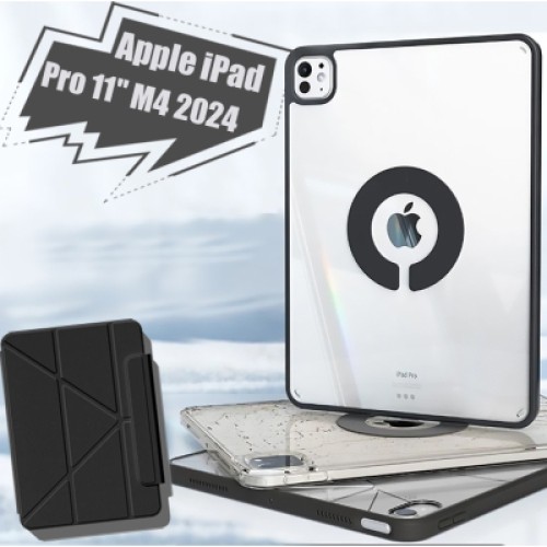 Чехол для планшета BeCover Ultra Slim Origami Flex Apple iPad Pro 11" M4 2024 Black (712977)