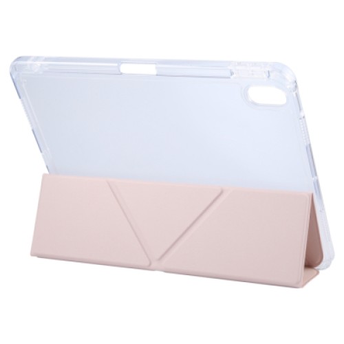 Чехол для планшета BeCover Ultra Slim Origami Transparent Apple iPad 10.9" 2022/24/11" 2025 Pink (712940)