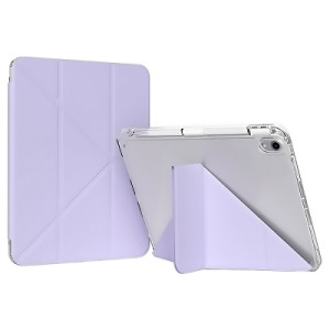 Чехол для планшета BeCover Ultra Slim Origami Transparent Apple iPad 10.9" 2022/24/11" 2025 Purple (712941)