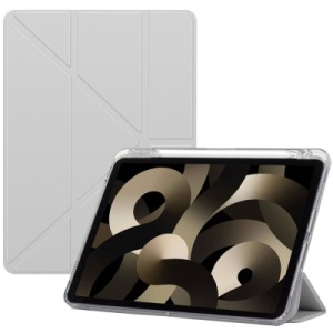 Чехол для планшета BeCover Ultra Slim Origami Transparent Apple iPad Mini 7 2024 Gray (712935)