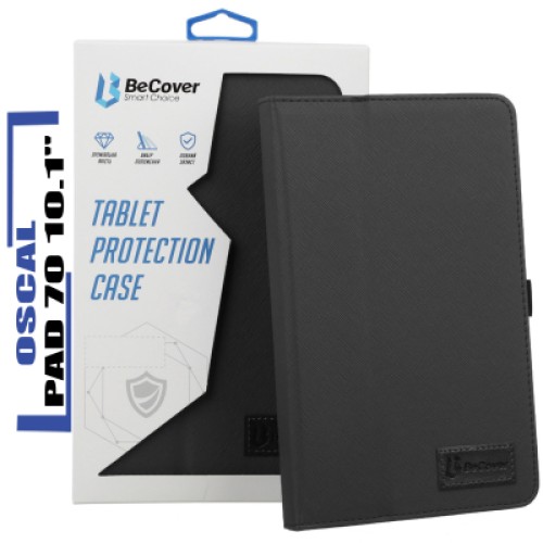 Чехол для планшета BeCover Slimbook Oscal Pad 70 10.1" Black (713011)