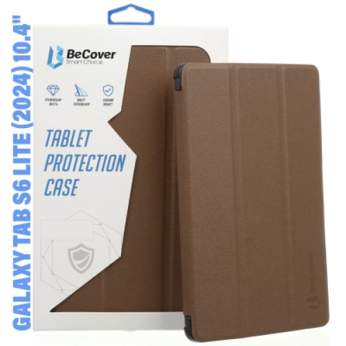 Чехол для планшета BeCover Smart Case Samsung Galaxy Tab S6 Lite (2024) 10.4" P620/P625/P627 Brown (710814)