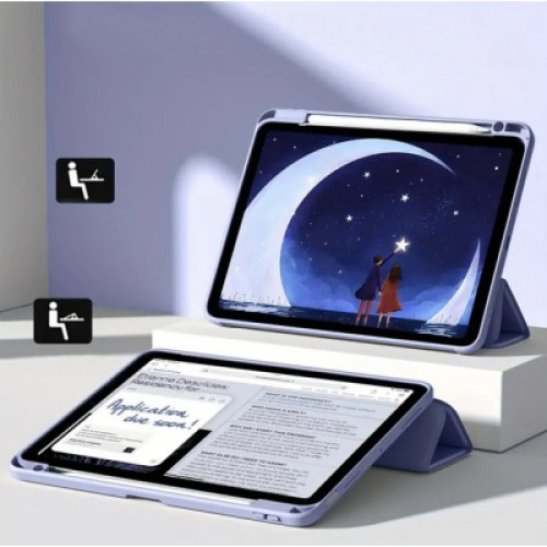 Чехол для планшета BeCover Soft Edge TPU Apple Pencil Apple iPad Air (4/5) 2020/2022 10.9" Purple (711701)