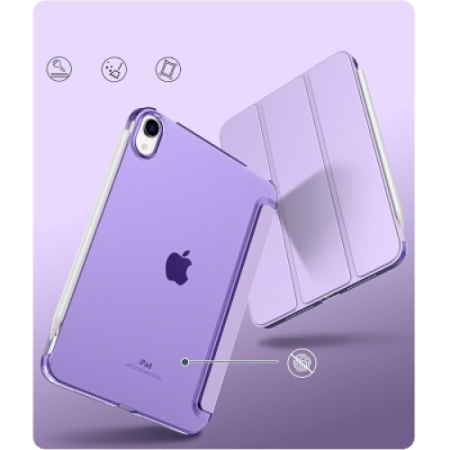 Чехол для планшета BeCover Tri Fold Hard BeCover Apple iPad Mini 7 2024 Purple (712455)
