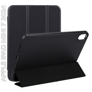 Чехол для планшета BeCover Tri Fold Soft TPU BeCover Apple iPad Mini 7 2024 Black (712444)