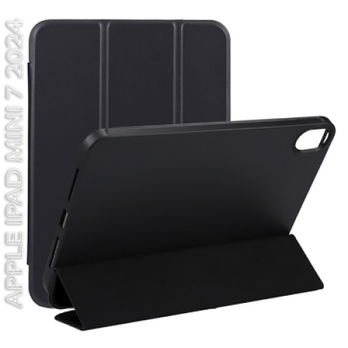 Чехол для планшета BeCover Tri Fold Soft TPU BeCover Apple iPad Mini 7 2024 Black (712444)