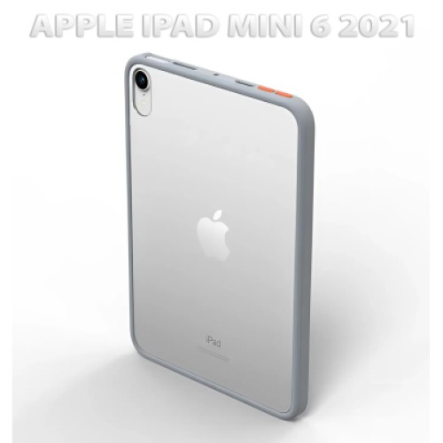 Чехол для планшета BeCover Transparancy Shell Edge Gray BeCover Apple iPad Mini 6 2021 (712927)