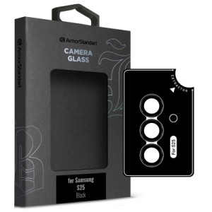 Стекло защитное Armorstandart Camera Supreme BI Samsung S25 Black (ARM83218)