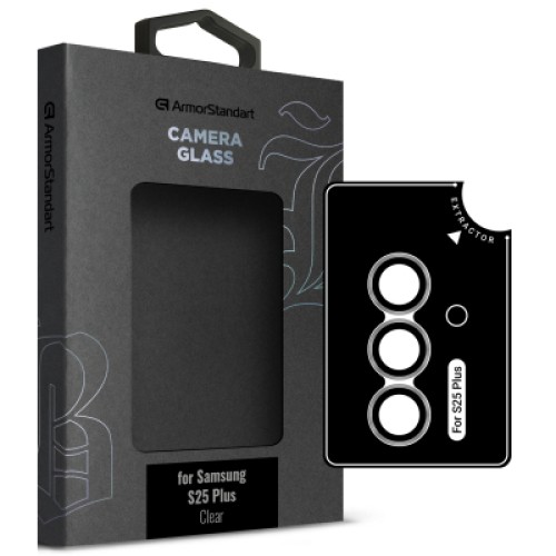 Стекло защитное Armorstandart Camera Supreme BI Samsung S25 Plus Clear (ARM83221)