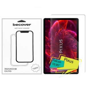 Стекло защитное BeCover Pixus Falcon 10.95" (713042)